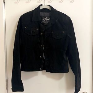 Maxima suede jacket size M